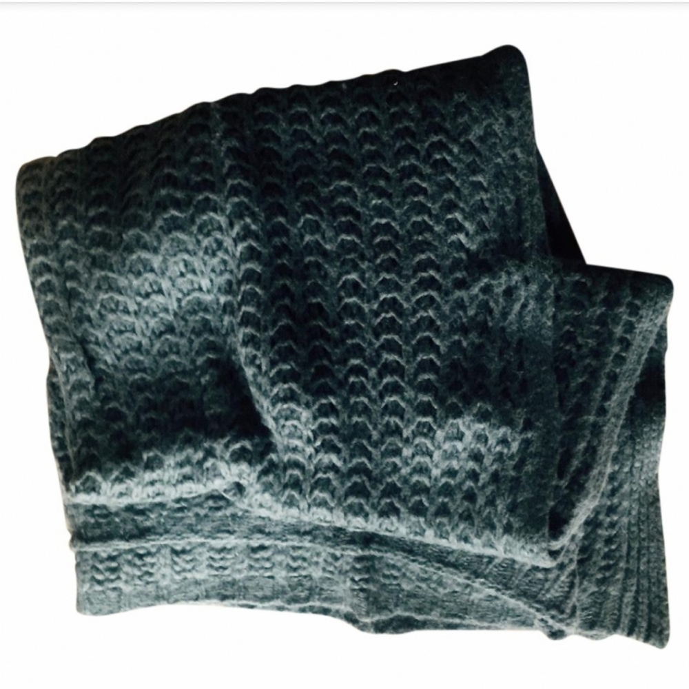 RICK OWENS Oversize Grey Scarf